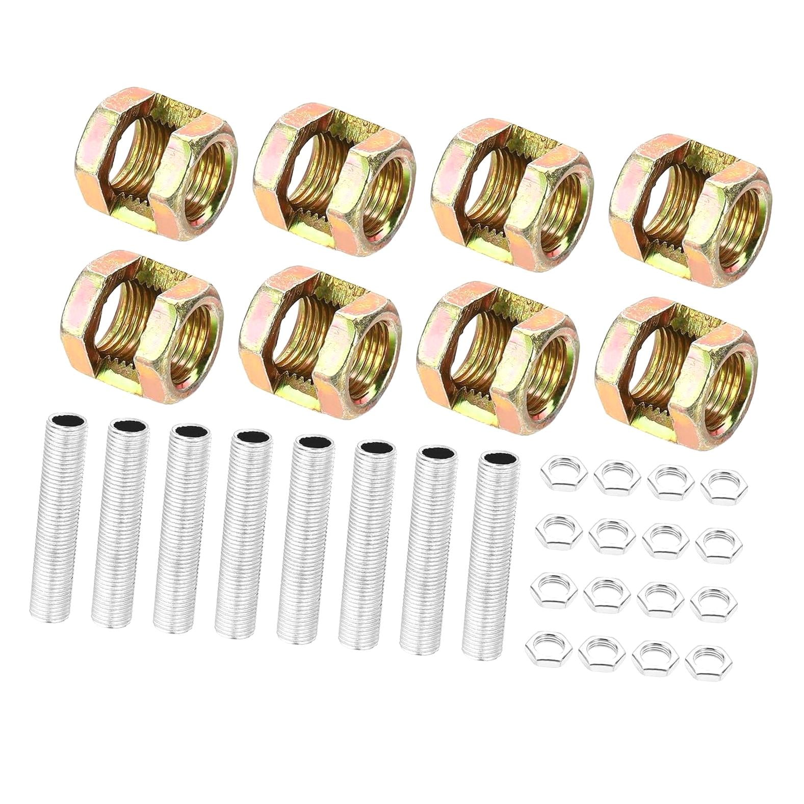 hgudesign M10 Fine Thread Lamp Pipe Repair Kits, 32 Pcs M10×15 Metal ...