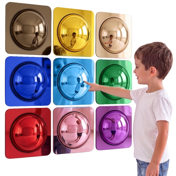 Special Supplies Sensory Bubble Wall Mirror (Pack of 9)