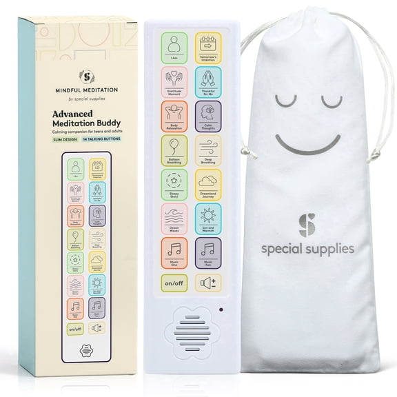Special Supplies AAC Communication Device Speech Therapy,Talker Buddy Communication Device with Recording Option