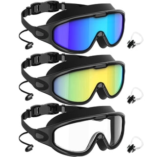Swim Goggles Adult Swimming Goggles for Men and Women Goggles:No Leaking Shatterproof Lenses with UV400 Protection Anti-Fog