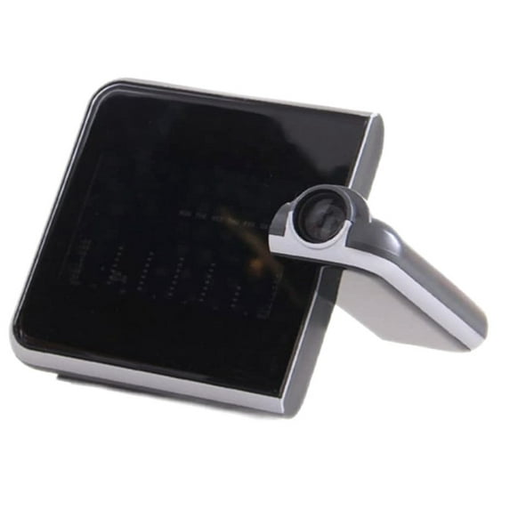 hgudesign Projection Alarm Clock 180 Degree Projector Clock with