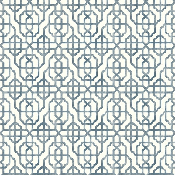 Mainstays 2 Yard Cut 100% Cotton Duck Interlocking Design Printed Fabric, Corduroy Blue, 45 inches wide for Home Decor Projects, Quilting, Crafting & Sewing.