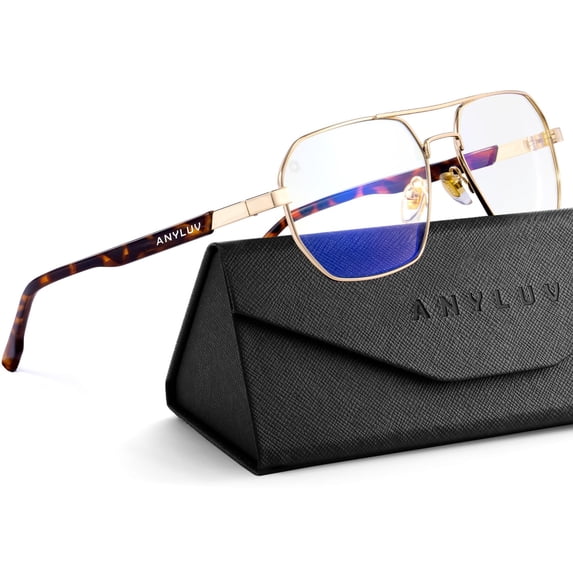 ANYLUV Blue Light Glasses Men/Women, Blue Light Blocking Glasses, Computer Screen Blocker Eyes Protection Glasses