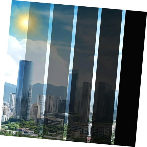 hgudesign Window Film for UV Control, 50% VLT Window Tint for Shopfront with Installation Kit, Material, for Stores, Doors and Display