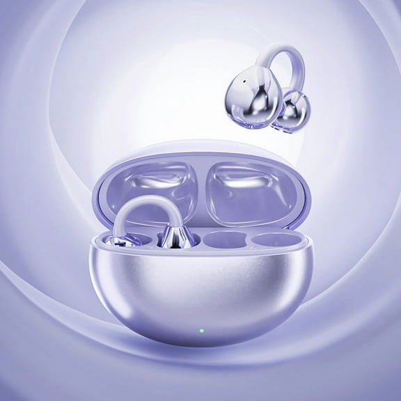 hh1 M91 Bluetooth Ear Clip Headset - Ultra-Long Battery Life TWS Wireless Earbuds with AI Translation