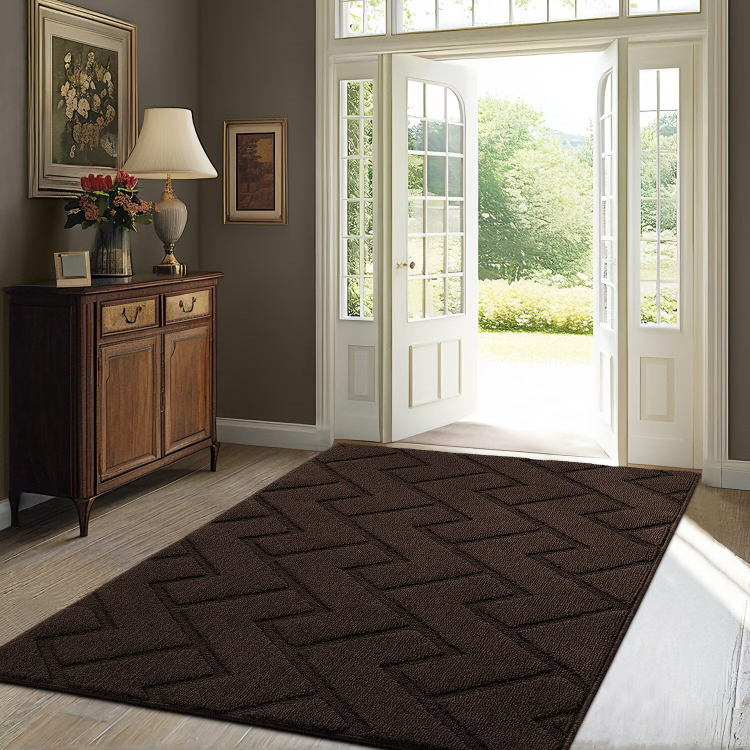 hicorfe Indoor Door Mat,35
