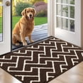 thumbnail image 1 of hicorfe Indoor Doormat,Non-Slip Front Back Door Mat for Entryway,Inside Floor Mat,24"x35" Dark Brown, 1 of 7