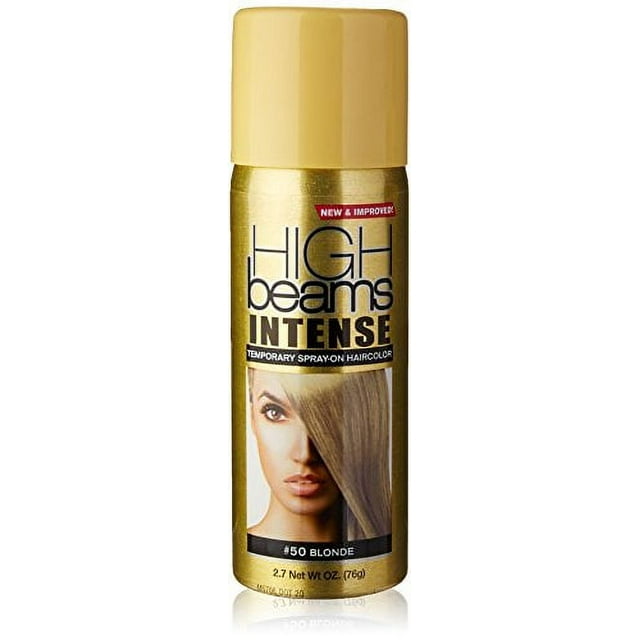 high beams Intense Temporary Spray on Hair Color, Blonde, 2.7 Ounce ...