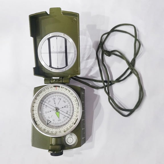 high precision American compass multifunctional Military Green Compass North compass outdoor car compass survival gear