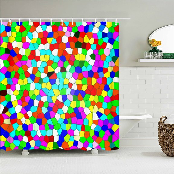 high quality washable bathroom curtains 3D printing shower curtain polyester bath screens home decoration