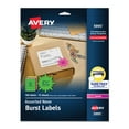 thumbnail image 1 of high-visibility id labels, laser printers, 2.25" dia, assorted, 12/sheet, 15 sheets/pack, 1 of 8