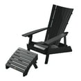 thumbnail image 1 of highwood Assateague Outdoor Chair and Ottoman Set by Havenside Home Black, 1 of 5