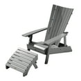 thumbnail image 1 of highwood Assateague Outdoor Chair and Ottoman Set by Havenside Home Coastal Teak, 1 of 5