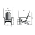 thumbnail image 1 of highwood Classic Westport Adirondack Chair. Federal Blue, 1 of 5