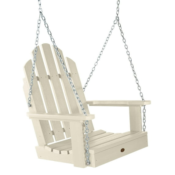 highwood Classic Westport Single Seat Outdoor Swing Whitewash