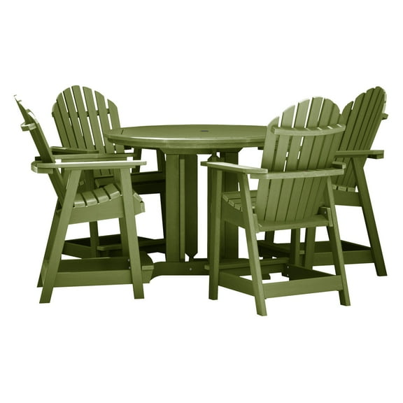 highwood Eco-Friendly Hamilton 5pc Round Counter Dining Set