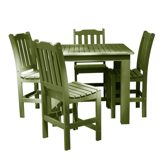 highwood Eco-Friendly Lehigh 5pc Square Counter Dining Set