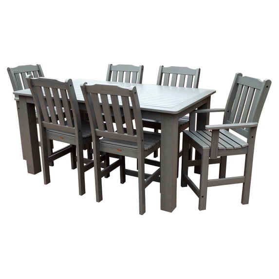highwood® Eco-Friendly Lehigh 7pc Rectangular Counter Dining Set
