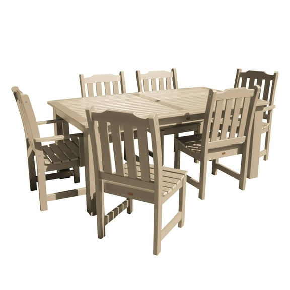 highwood Eco-Friendly Lehigh 7pc Rectangular Dining Set 84" x 42"