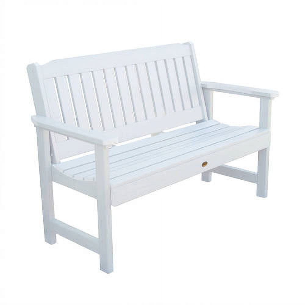 highwoodÂ® Eco-Friendly Recycled Plastic Lehigh Garden Bench, 4'