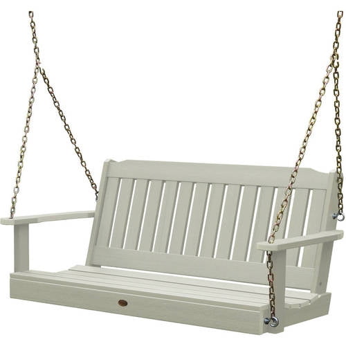 highwoodÂ® Eco-Friendly Recycled Plastic Lehigh Porch Swing, 5'