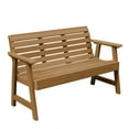 thumbnail image 1 of highwoodÂ® Eco-Friendly Recycled Plastic Weatherly Garden Bench, 5', 1 of 2