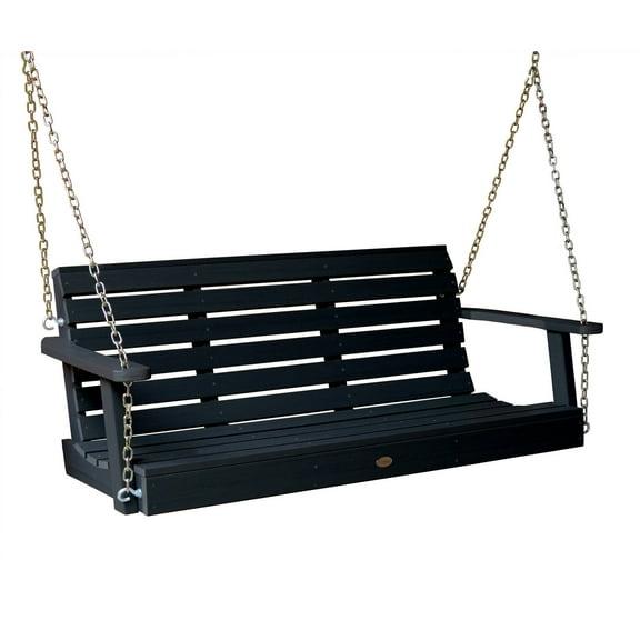 highwood Eco-Friendly Recycled Plastic Weatherly Porch Swing, 4'