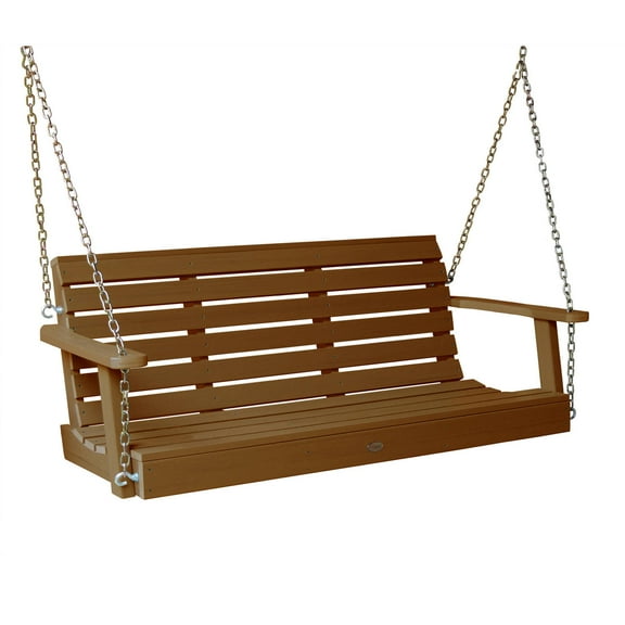 highwood Eco-Friendly Recycled Plastic Weatherly Porch Swing, 5'