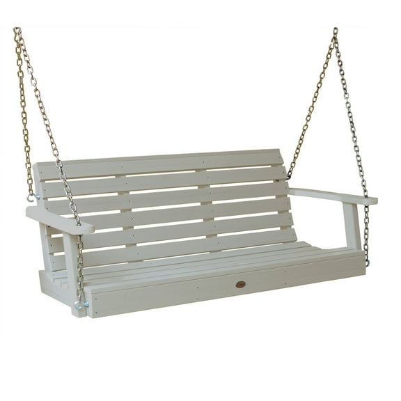 highwood Eco-Friendly Recycled Plastic Weatherly Porch Swing, 5'