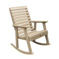 thumbnail image 1 of highwood Eco-friendly Synthetic Wood Rocking Chair Tuscan Taupe, 1 of 5