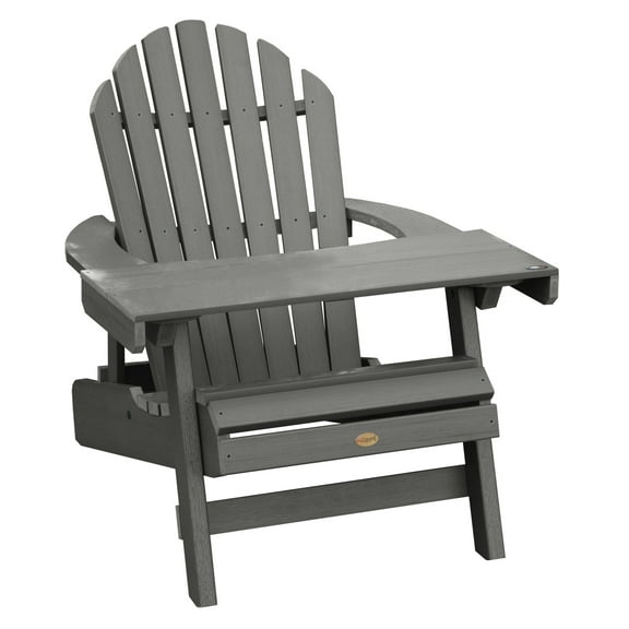 highwoodÂ® Hamilton Folding & Reclining Adirondack Chair/Laptop Table