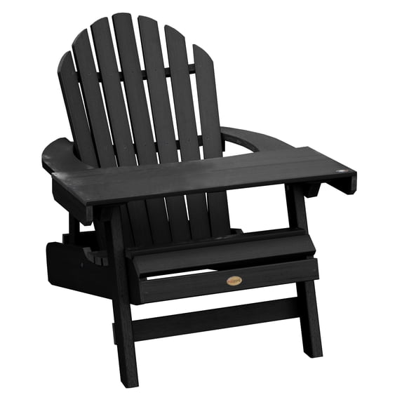 highwood® Hamilton Folding & Reclining Adirondack Chair/Laptop Table