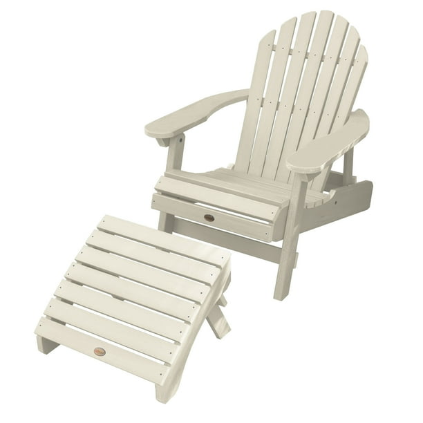 highwoodÂ® Hamilton Folding & Reclining Adirondack Chair/Ottoman Set