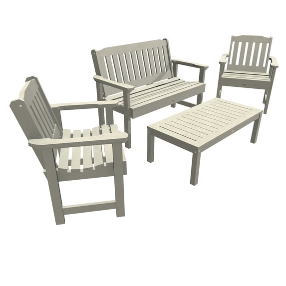 highwood Lehigh 4-Piece Conversation Set Harbor Gray