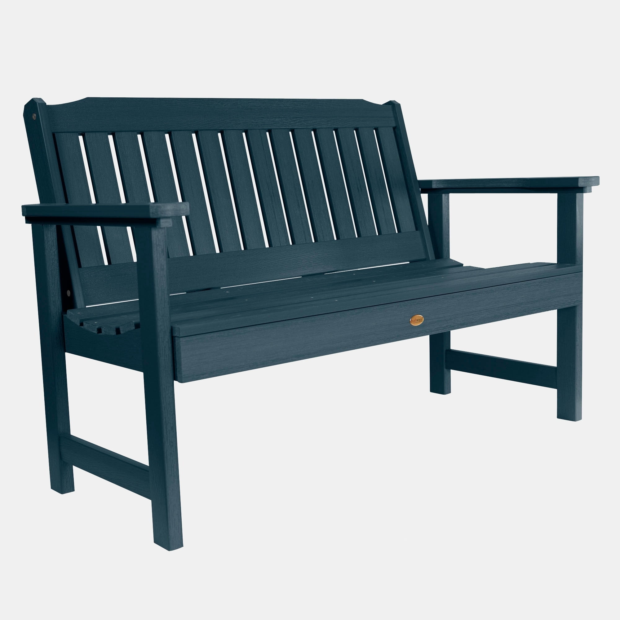 highwood Lehigh 4foot Ecofriendly Synthetic Wood Garden Bench Federal