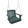 thumbnail image 1 of highwood  Lehigh Single Seat Outdoor Swing Nantucket Blue, 1 of 5