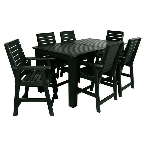 highwood® Weatherly 7pc Rectangular Counter Height Dining Set 72"x42"