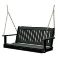 thumbnail image 1 of Highwood USA, LLC.  AD-PORL2-CHE 4ft Lehigh porch swing - Eco-friendly synthetic wood in charleston green, 1 of 52