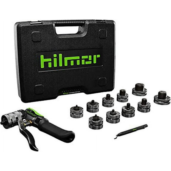 hilmor 1964041 Deluxe Compact Swage Tool Kit - HVAC Tools and Equipment, Black