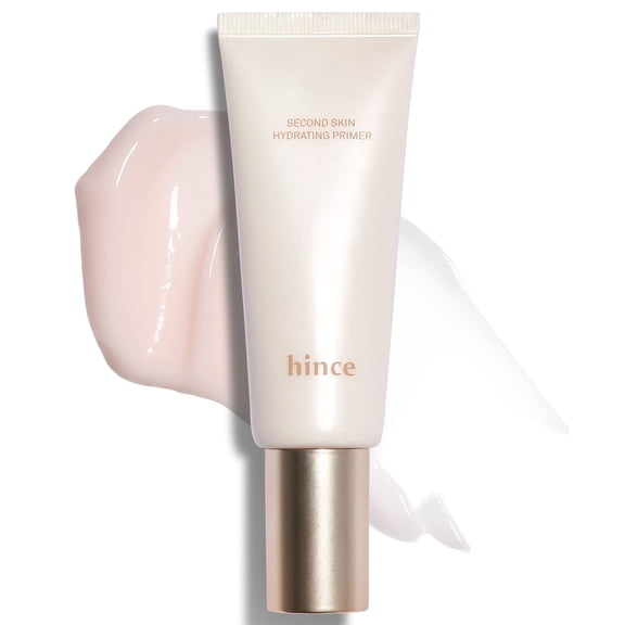 hince Second Skin Hydrating Primer  Makeup Boosting Moisturizing Primer for Lasting  Pore Coverage for Flawless Skin - Smooth  and  Supple Skin, 1.35 fl.oz.