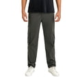 thumbnail image 1 of hirigin Men Long Pants, Casual Party Street Spring Fall Trousers Big Pockets Male Solid Color Trousers, 1 of 9