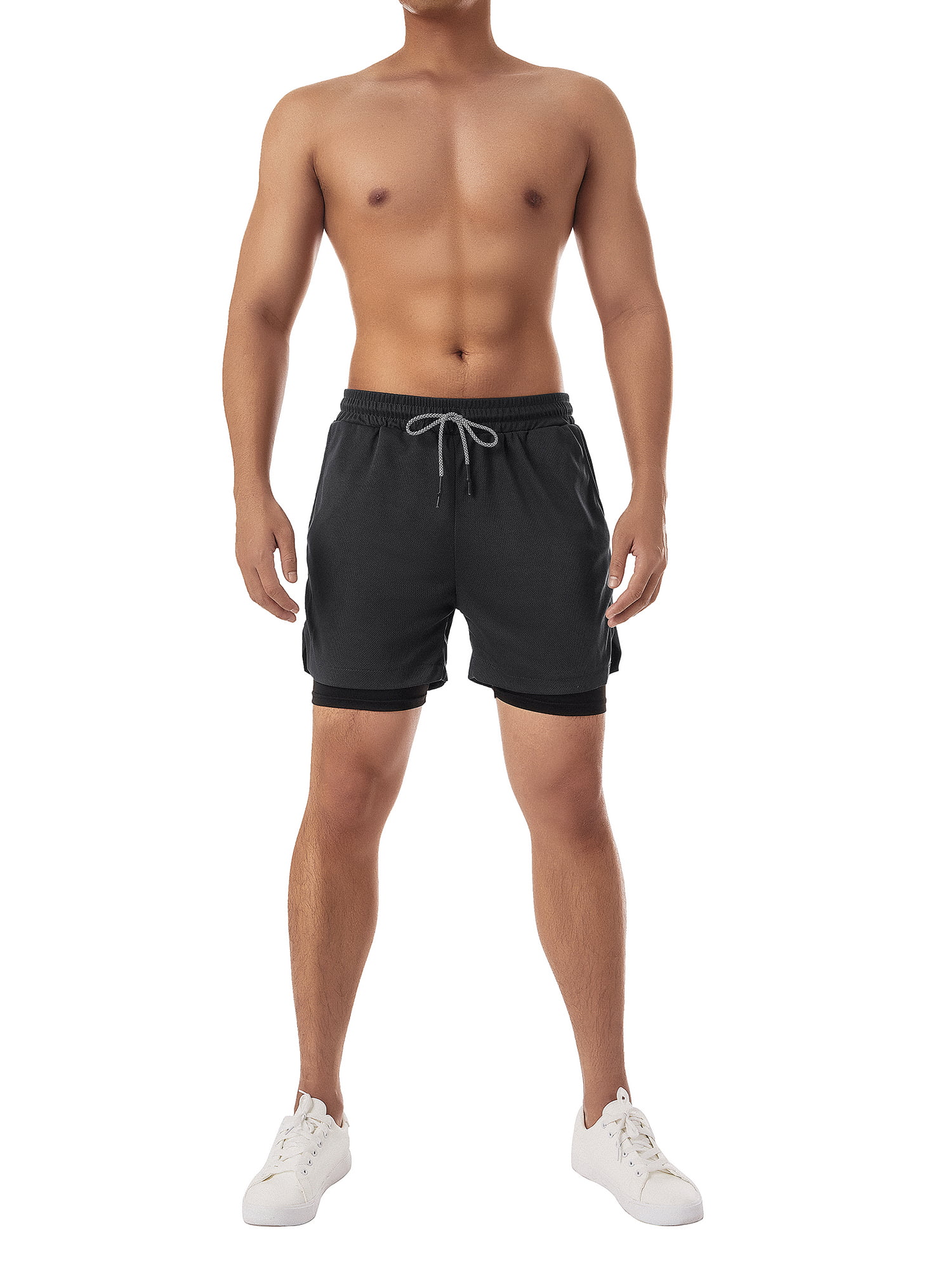 Summer Sports Trousers Men's Elastic Running Fitness Sweatpants