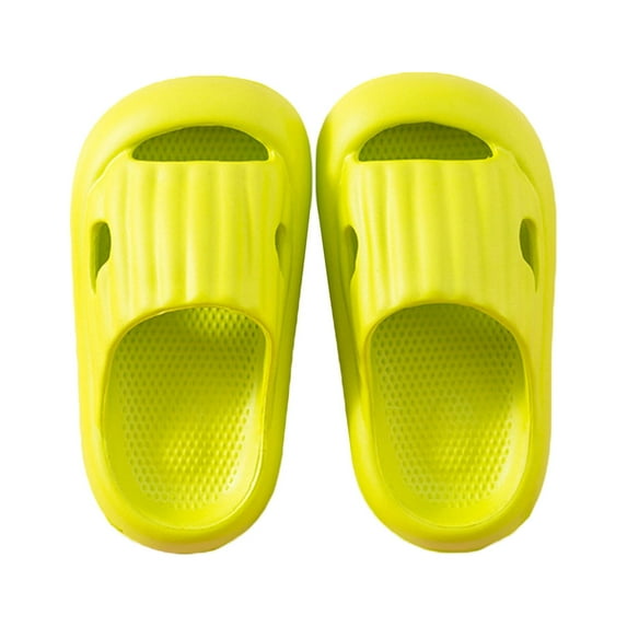 hirigin Non-slip Kids Slippers, Shower Bathroom EVA Thick Sole Summer Indoor Shoes for Boys Girls