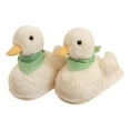 thumbnail image 1 of hirigin Women's Animal Plush Slippers, Winter Warm Funny Duck Slippers Fuzzy House Shoes, 1 of 8