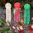 thumbnail image 1 of hiryomu Delightful Christmas Jellyfish Lanterns Ornamental Xmas Paper Lantern for Festive Decorations DIY Crafts, 1 of 1