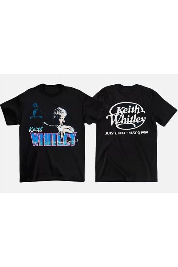 his music lives on keith whitley t-shirt black gift for fans