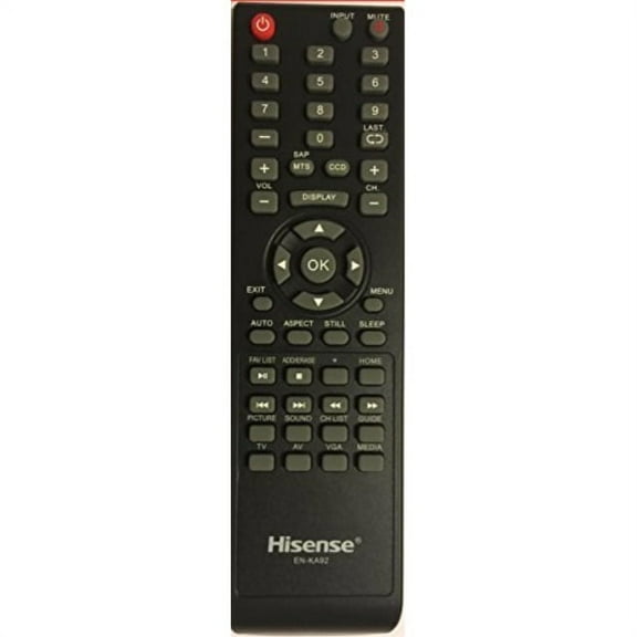 Hisense TV Remote EN-KA92 for H3 Series led TV Remote Control--Works with Hisense 32H3E 32H3C 40H3E 40H3C