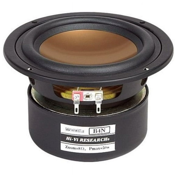 hivi b4n 4 aluminum midbass round frame