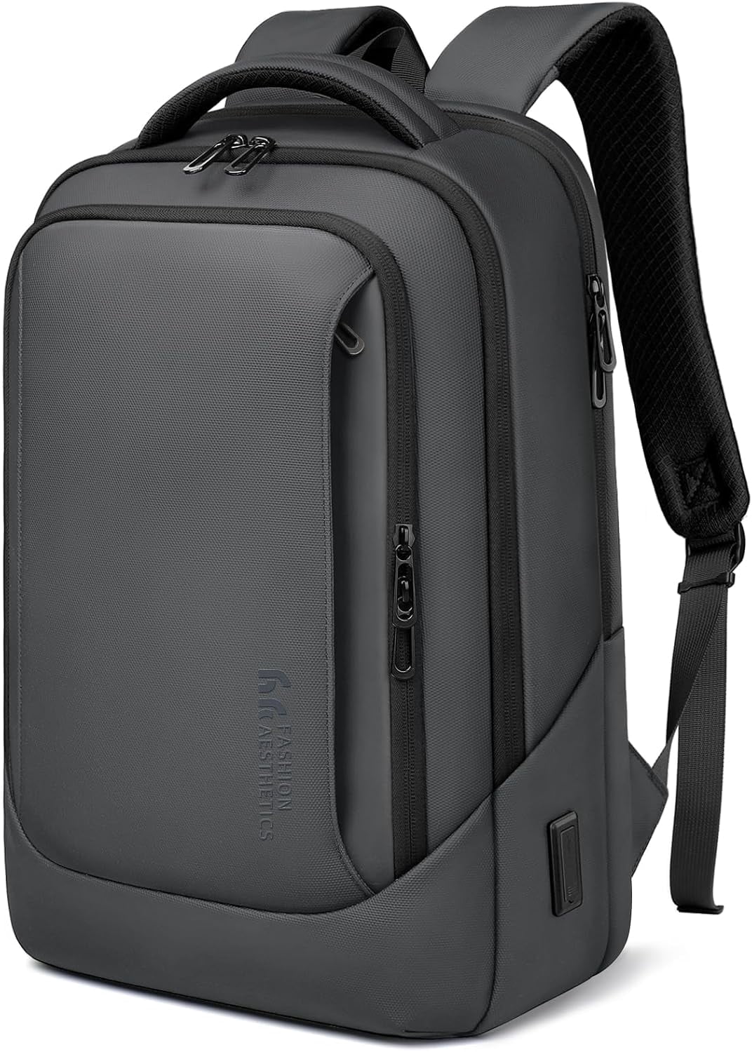 hk Laptop Backpack for Men with USB Charging Port Water-Resistant for ...