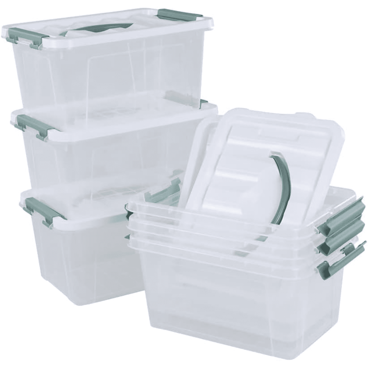 Plastic Storage Bins With Handles